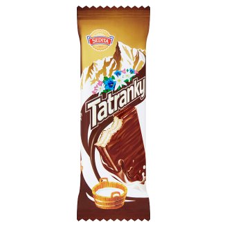 Sedita Tatranky Oplatky s mléčnou krémovou náplní v mléčno-kakaové polevě 30g