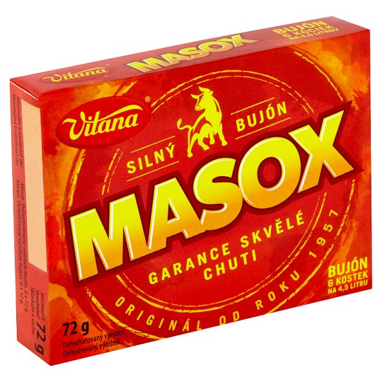 Vitana Masox Bouillon 6 x 12g