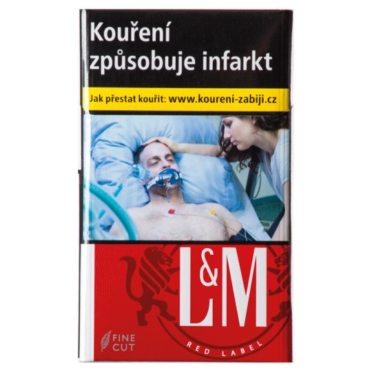 L&M Red Label cigarety s filtrem 20 ks