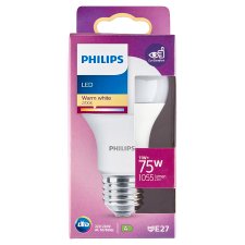 Philips Světelný zdroj na bázi LED 11 W (75 W) E27 teplá bílá