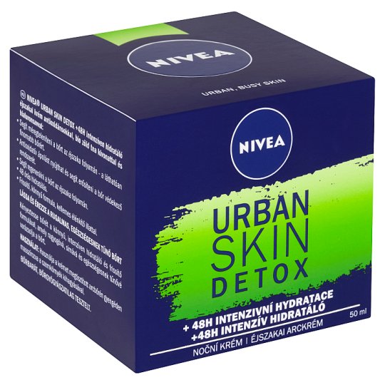 Nivea Urban Skin Detox Antioxidační noční krém 50ml