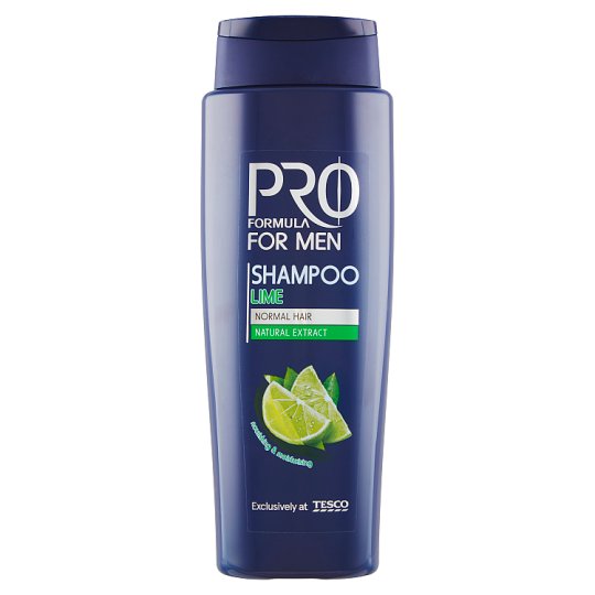 Tesco Pro Formula Lime šampón pro muže 400ml