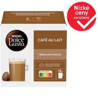 NESCAFÉ Dolce Gusto Café au Lait - kávové kapsle - 16 kapslí v balení