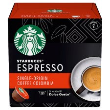 Starbucks by Nescafé Dolce Gusto Single-Origin Colombia - Coffee Capsules - 12 Capsules per Pack