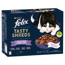 FELIX® Tasty Shreds Selection Mix in Juice 12 x 80g