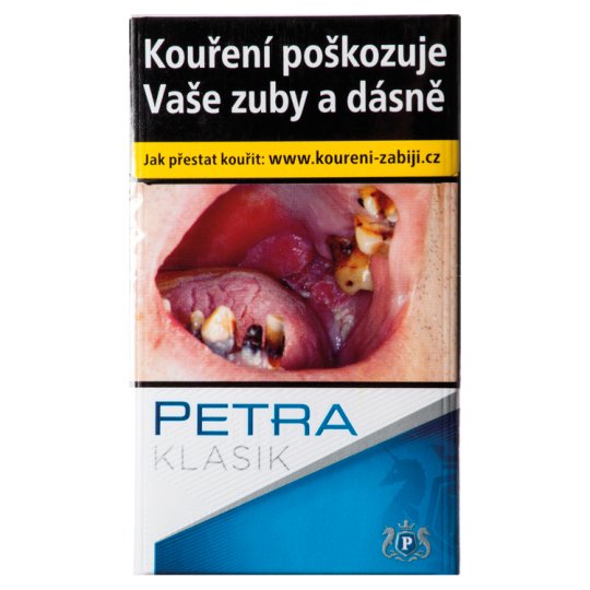 Petra Klasik Modrá cigarety s filtrem 20 ks