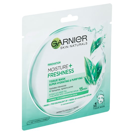 Garnier Skin Naturals Moisture + Freshness superhydratační čistící textilní maska 32g