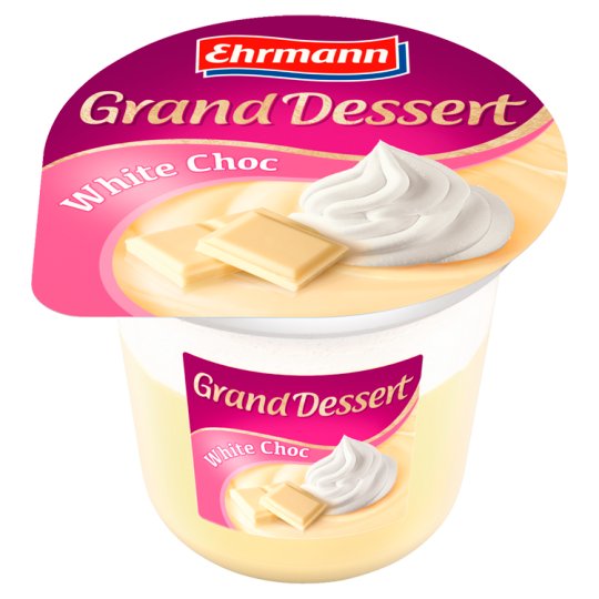 Ehrmann Grand Dessert Bílá čokoláda 190g
