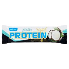 MaxSport Protein Royal Proteinová tyčinka s kokosem máčená v mléčné čokoládě 60g