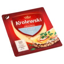 Krolewski Light 17% sýr švýcarského typu plátky 100g