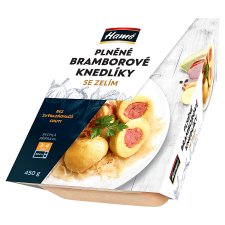 Hamé Plněné bramborové knedlíky se zelím a cibulkou 450g