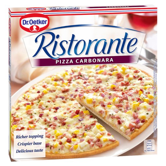 Dr. Oetker Ristorante Pizza Carbonara 340g