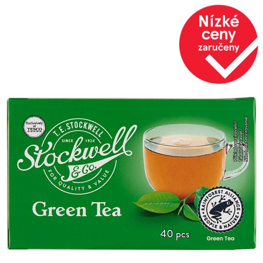 Stockwell & Co. Green Tea 40 x 1.75g (70g)