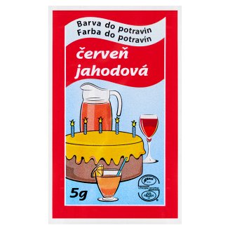 Aroco Barva do potravin červeň jahodová 5g