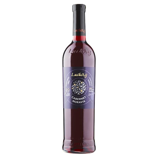 Ludwig Cabernet Moravia jakostní víno s přívlastkem pozdní sběr polosladké 0,75l