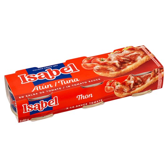 Isabel Tuňák v rajčatové omáčce 3 x 80g (240g)