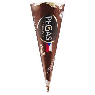 Prima Pegas Premium Chocolate smetanová zmrzlina v oplatce 115ml