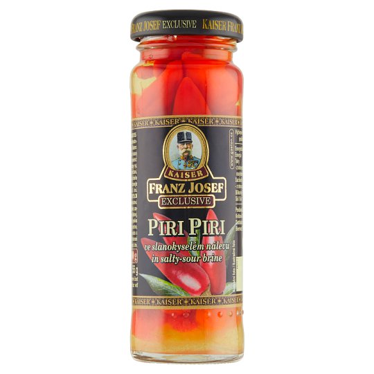 Kaiser Franz Josef Exclusive Piri Piri ve slanokyselém nálevu 100g