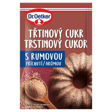 Dr. Oetker Třtinový cukr s rumovou příchutí 20g