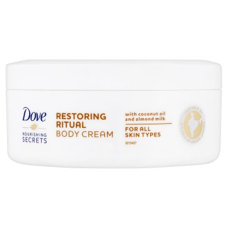 Dove Pečující Rituál tělový krém s kokosovým olejem a mandlovým mlékem 250ml