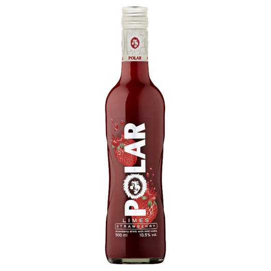 Polar Limes Strawberry 10.5% 0.5L