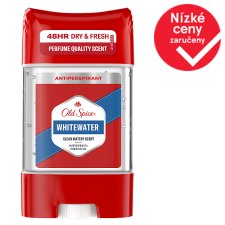 Old Spice Whitewater Antiperspirant & Deodorant Clear Gel 70ml, Perfume Quality Scent, 48H Fresh&Dry