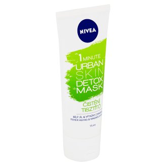 Nivea Essentials Urban Detox Mask 1-minutová detoxikační maska 75ml