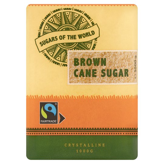 Sugars of the World Hnědý třtinový cukr krystal 1000g