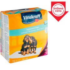 Vitakraft Sanitary Pads for Puppies 60 x 60 cm 15 pcs