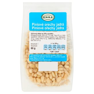 Ensa Piniové ořechy jádra 60g