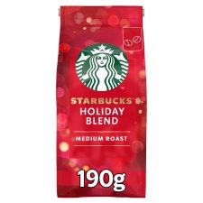 Starbucks Holiday Blend Limited Edition, Coffee Beans, 190g