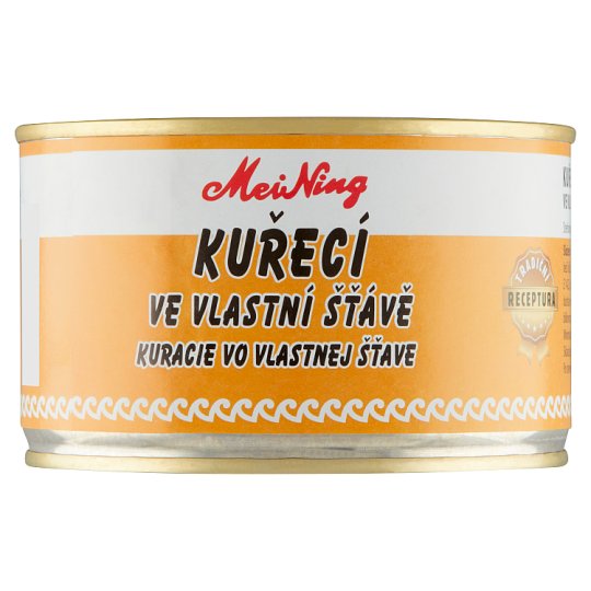 Kuřecí ve vlastní šťávě Mei Ning 400g