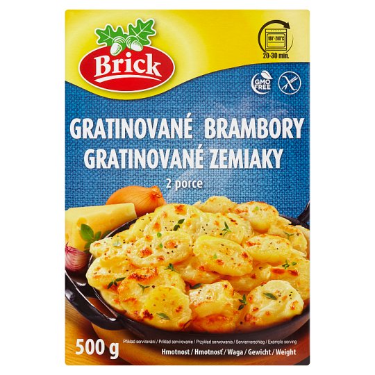 Brick Gratinované brambory 500g