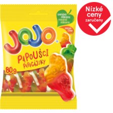 JOJO Parrots Jelly Candy with Fruit Flavours 80g