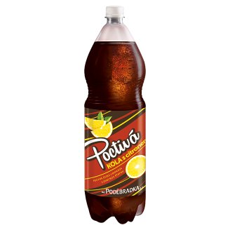 Poctivá kola s citronem od Poděbradka 2l
