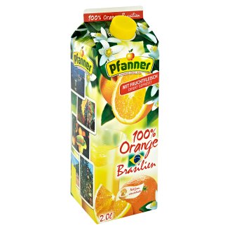 Pfanner 100% Brazilien pomerančová šťáva s dužninou 2,0l