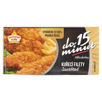 Vodňanské Kuře Kuřecí filety smažené 400g
