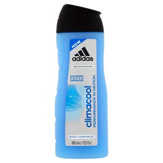 Adidas Climacool sprchový gel 3 v 1 na tělo, tvář a vlasy 400ml