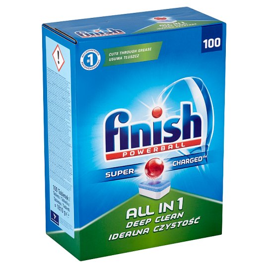 Finish Powerball All in 1 tablety do myčky 100 ks 1810g