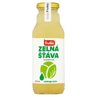 Fruiko Zelná šťáva z kysaného zelí 300ml