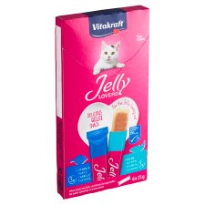 Vitakraft Jelly Lovers Losos a platýs obecný 6 x 15g (90g)