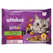 Whiskas Tasty Mix Chef's Choice in Juice 4 x 85g (340g)