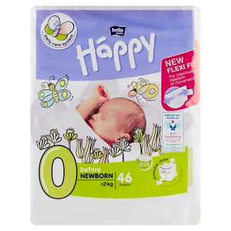 Happy Newborn Dětské plenky "0-2" á 46 ks