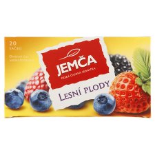 Jemča Lesní plody ovocný čaj aromatizovaný 20 x 2g (40g)