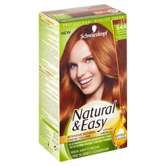 Natural & Easy Barva na vlasy středně měděně plavá terakota 546