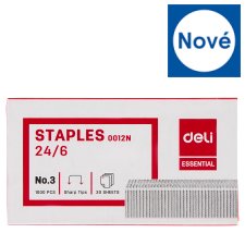 Deli Essential Staples 24/6 1000 pcs