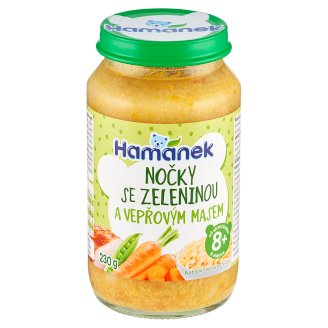 Hamánek Nočky s vepřovým masem 230g