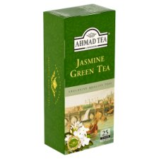 Ahmad Tea Zelený čaj ovoněný květy jasmínu 25 x 2g