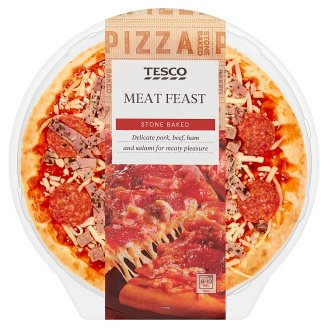 Tesco Pizza Meat Feast 394g