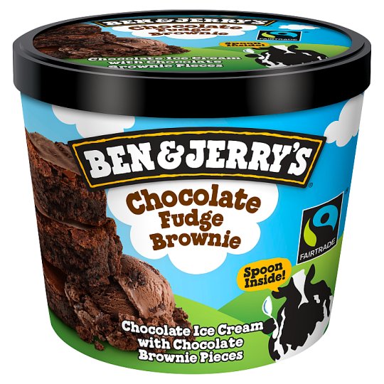 Ben & Jerry's Chocolate Fudge Brownie čokoládová zmrzlina 100ml Tesco